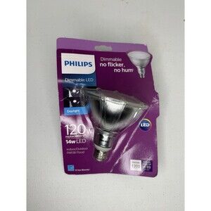 Philips 120W PAR38 Dimmable LED Flood Light Bulb Bright Daylight Indoor/Outdoor